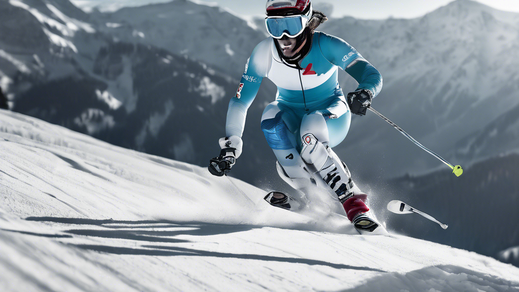 Illustration détaillée sur Revivez la performance époustouflante de Camille Rast lors des Mondiaux de Saalbach 2025