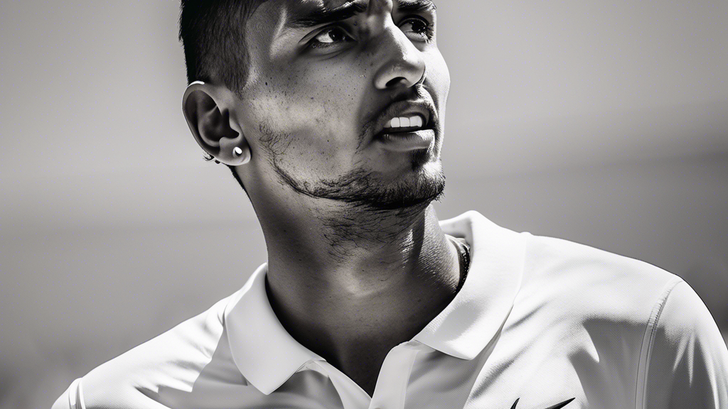 Illustration détaillée sur Nick Kyrgios abandonne avec douleur : larmes aux yeux à Indian Wells face à van de Zandschulp