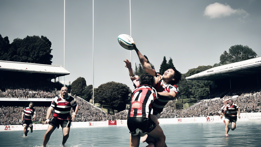 Illustration détaillée sur eden park waterrugby : un tournoi festif qui mélange passion et fraîcheur